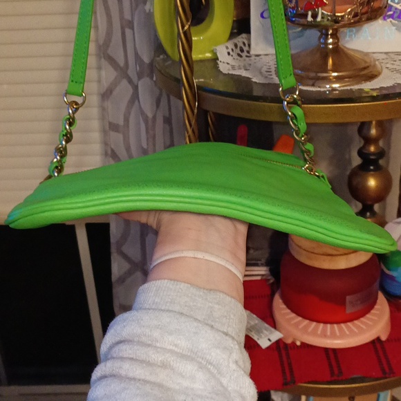 Gently Used Kate Spade Lime Green Crossbody - Picture 14 of 14
